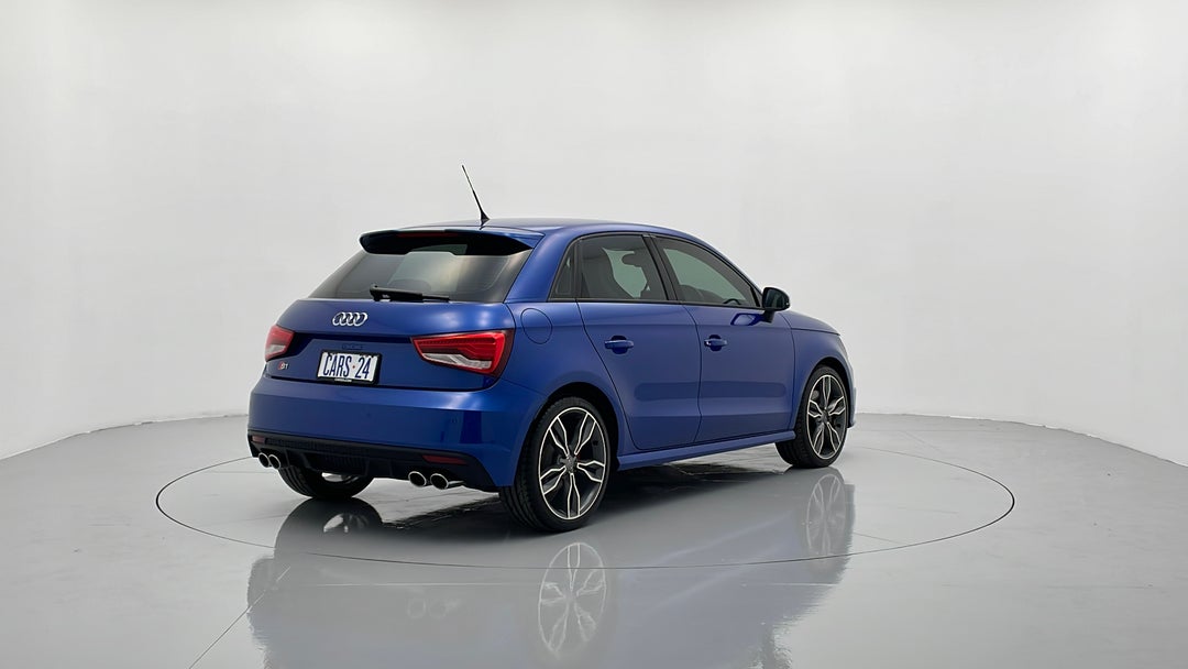 2018 Audi S1 Sportback 2.0 Tfsi Quattro, Manual, 23838 km, Right Back Diagonal (45- Degree) View