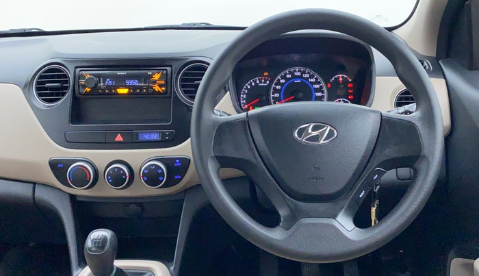 2016 Hyundai Grand i10 MAGNA 1.2 KAPPA VTVT, Petrol, Manual, 16,917 km, Steering Wheel Close-up