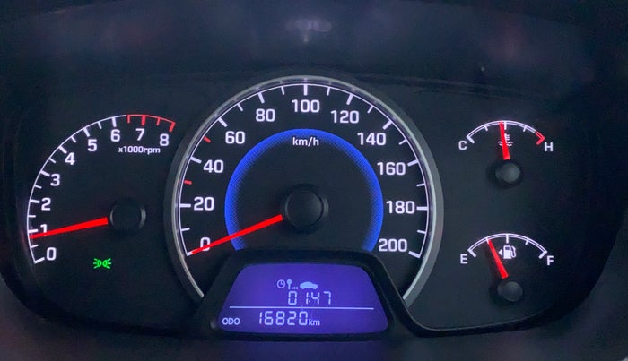 2016 Hyundai Grand i10 MAGNA 1.2 KAPPA VTVT, Petrol, Manual, 16,917 km, Odometer View