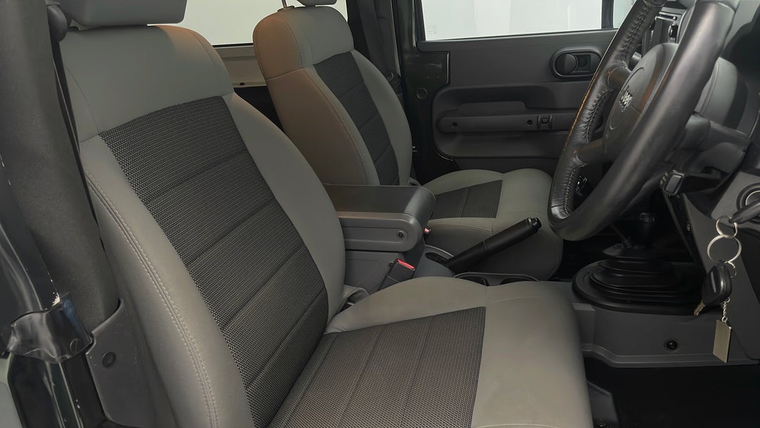 Right Side Front Door Cabin View