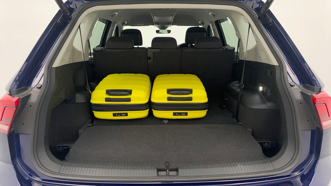 Boot Inside View with Luggage