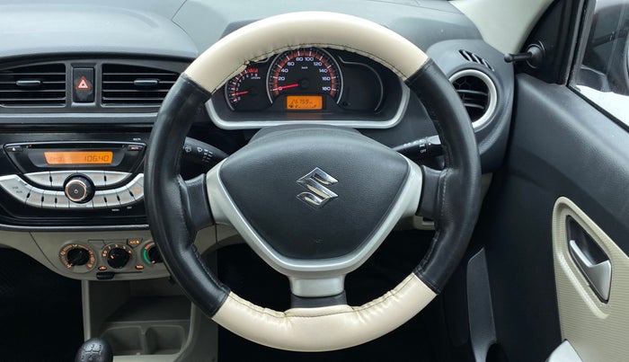 2017 Maruti Alto K10 VXI P, Petrol, Manual, 26,989 km, Steering Wheel Close Up