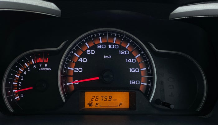 2017 Maruti Alto K10 VXI P, Petrol, Manual, 26,989 km, Odometer Image
