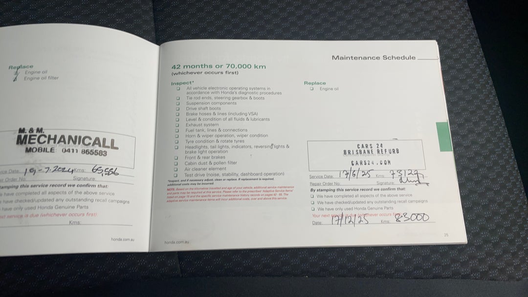 2018 Honda Jazz Vti, Automatic, 73123 km, Service History