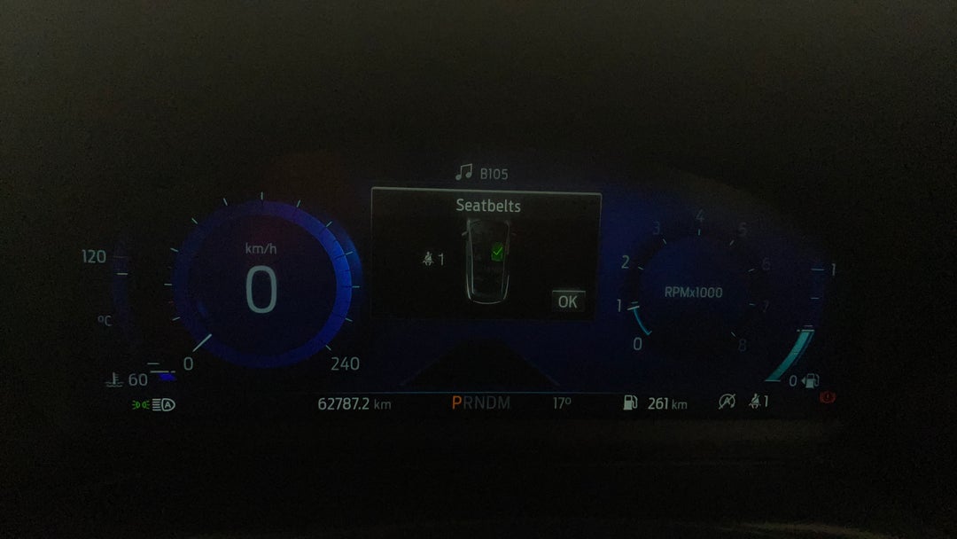 2020 Ford Puma St-line, Automatic, 62787 km, Odometer View