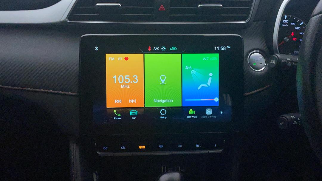 2022 MG Zst Vibe, Automatic, 33255 km, Infotainment System