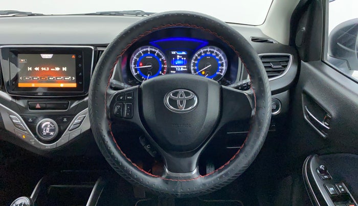 2021 Toyota Glanza G MT PETROL, Petrol, Manual, 16,238 km, Steering Wheel Close Up
