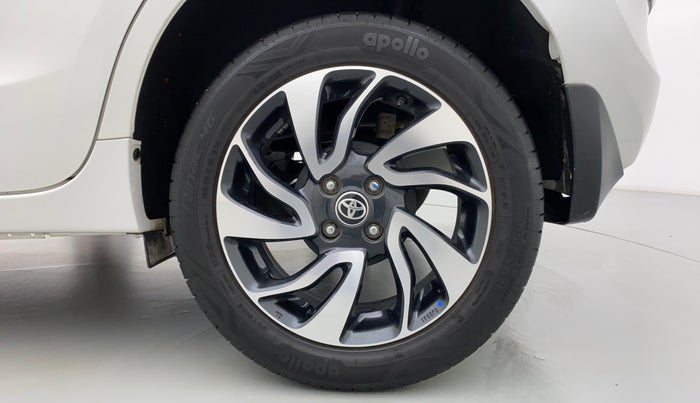 2021 Toyota Glanza G MT PETROL, Petrol, Manual, 16,238 km, Left Rear Wheel