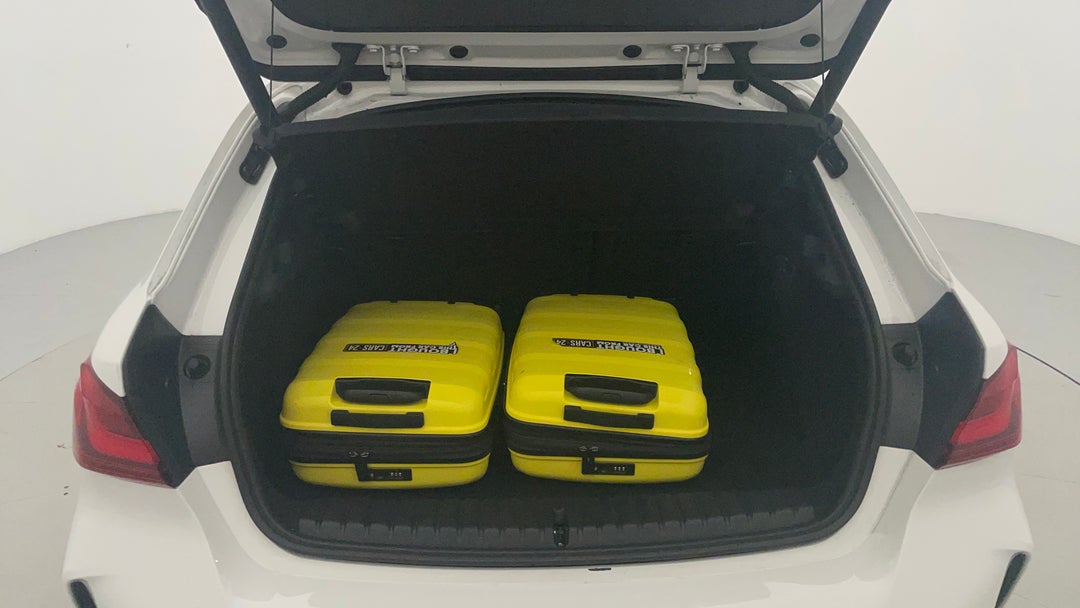 Boot Inside View with Luggage