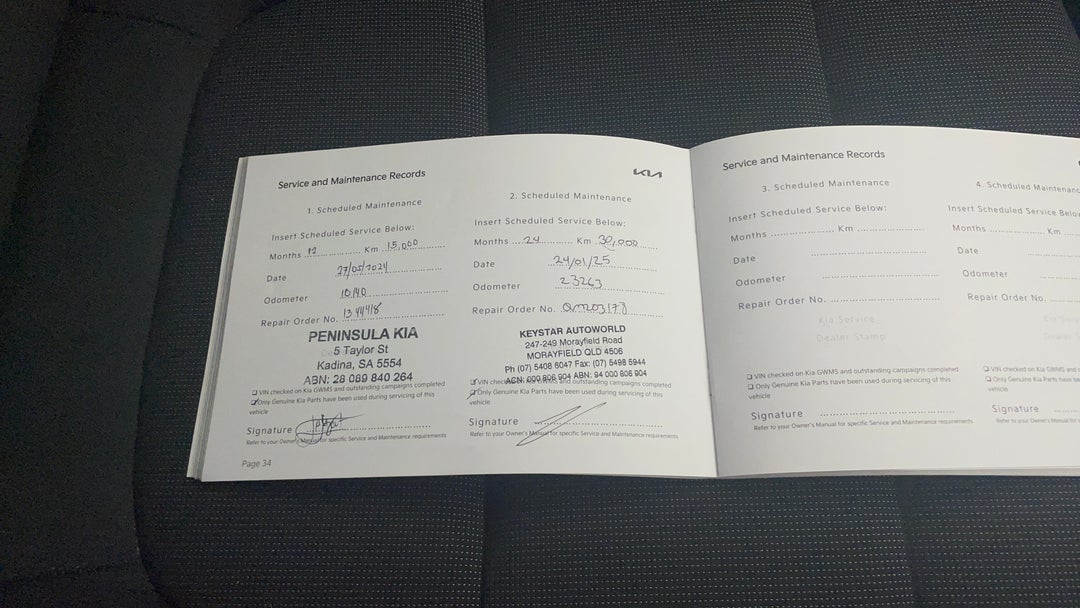 2023 Kia Rio Sport, Automatic, 23785 km, Service History