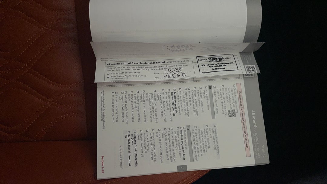 2020 Toyota Hilux Sr5 (4x4), Automatic, 48561 km, Service History