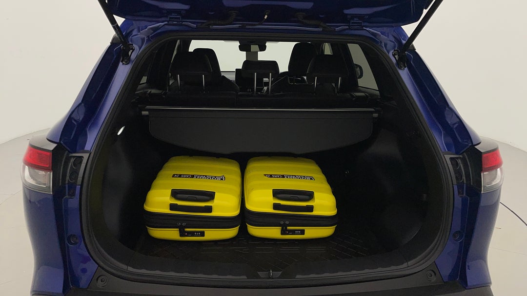 Boot Inside View with Luggage