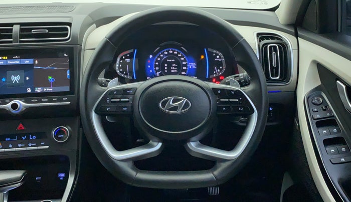 2020 Hyundai Creta SX (O) DIESEL AT, Diesel, Automatic, 39,142 km, Steering Wheel Close Up