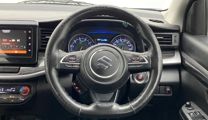 2020 Maruti XL6 ZETA SHVS, Petrol, Manual, 20,169 km, Steering Wheel Close Up