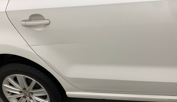 2018 Volkswagen Vento HIGHLINE DIESEL 1.5, Diesel, Manual, 58,075 km, Right rear door - Slightly dented