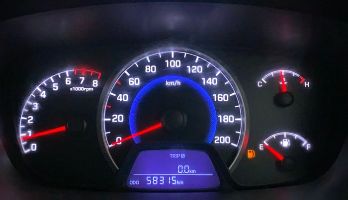2015 Hyundai Grand i10 MAGNA 1.2 KAPPA VTVT, Petrol, Manual, 58,315 km, Odometer Image