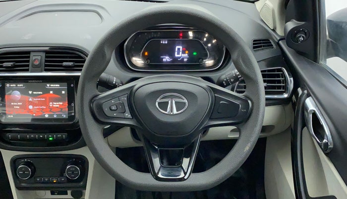 2022 Tata TIGOR XZ PLUS CNG, CNG, Manual, 10,076 km, Steering Wheel Close Up
