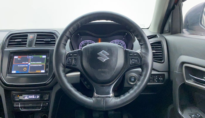 2016 Maruti Vitara Brezza ZDI PLUS DUAL TONE, Diesel, Manual, 91,910 km, Steering Wheel Close Up