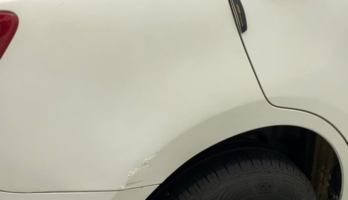 2020 Maruti Dzire VXI AMT, Petrol, Automatic, 70,510 km, Right quarter panel - Minor scratches