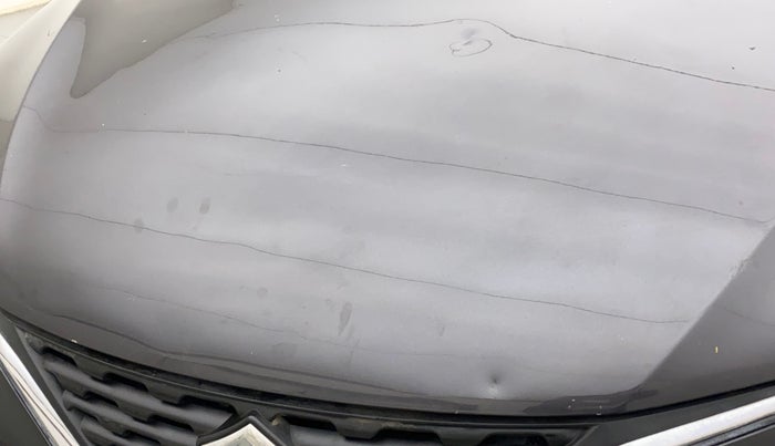 2017 Maruti Baleno ZETA CVT PETROL 1.2, Petrol, Automatic, 64,766 km, Bonnet (hood) - Slightly dented