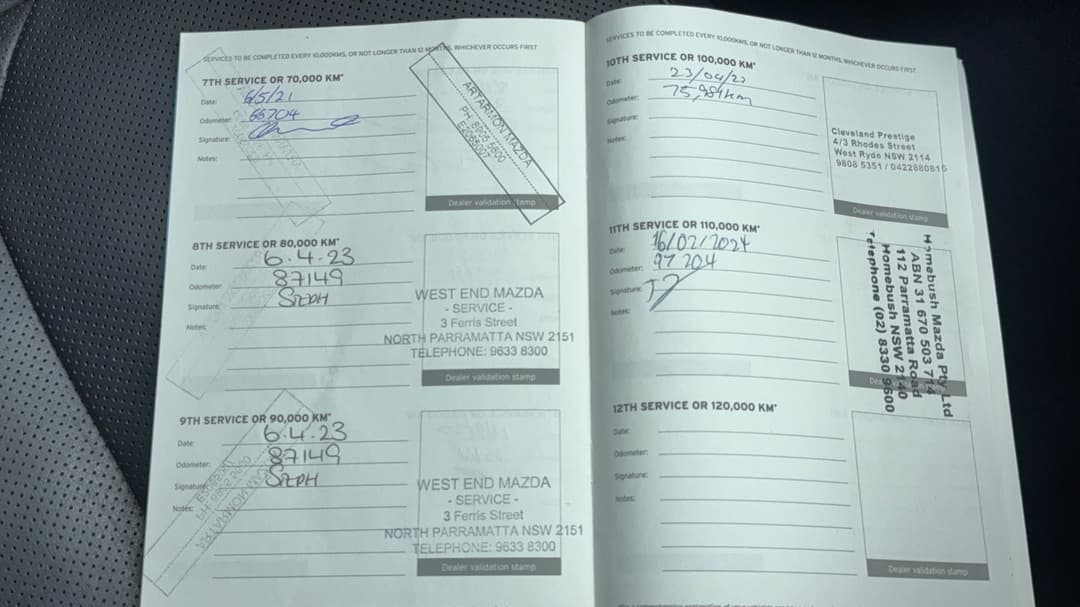 2016 Mazda CX-9 Azami (FWD), Automatic, 127568 km, Service History