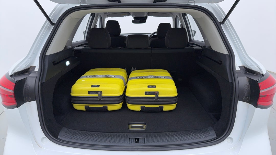 Boot Inside View with Luggage