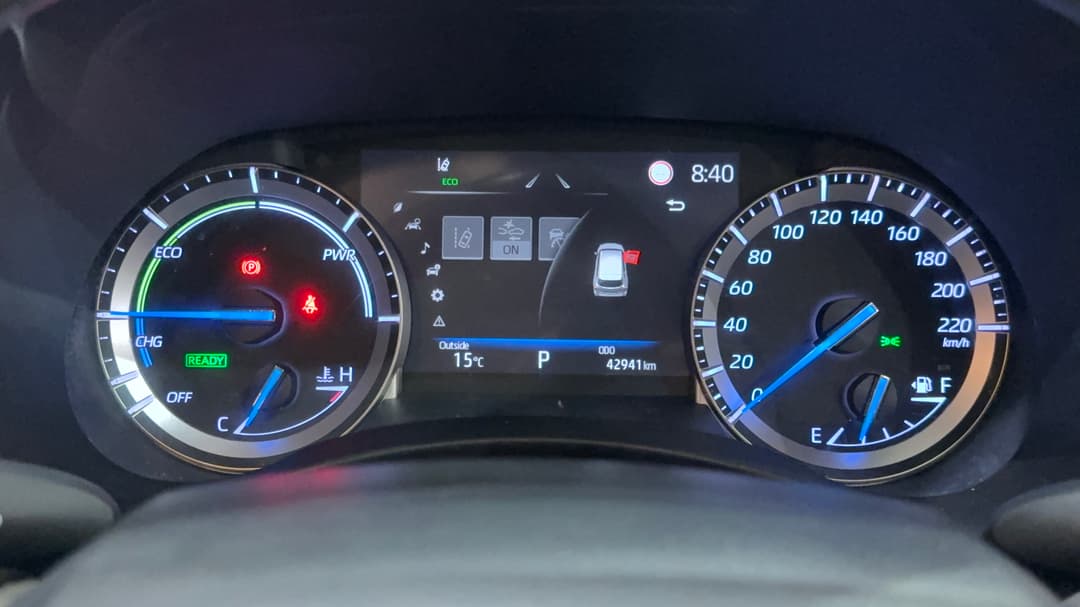 2022 Toyota Kluger Grande Hybrid AWD, Automatic, 42941 km, Odometer View