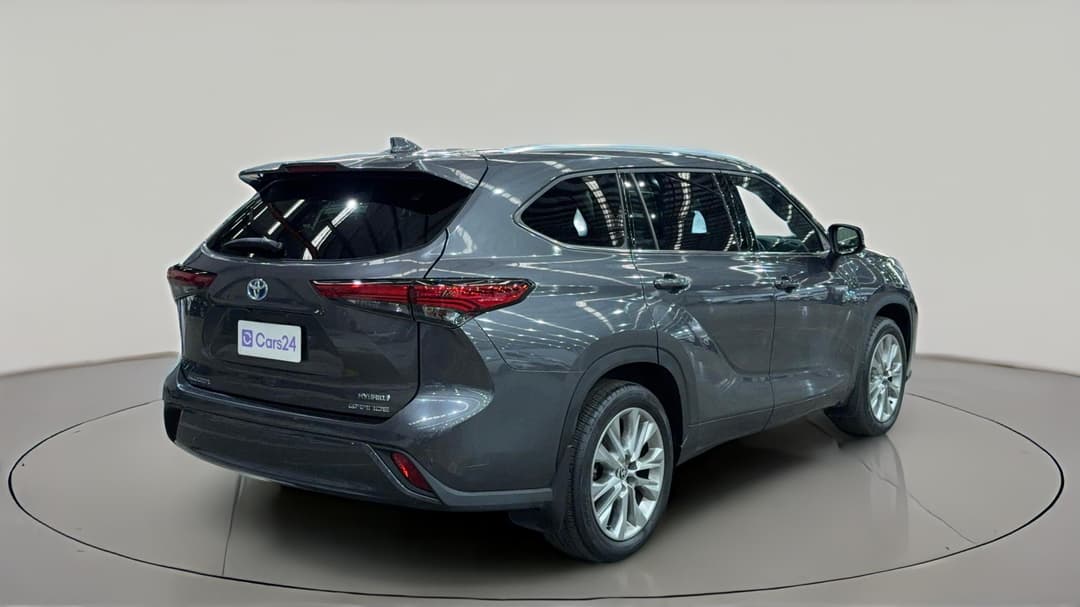 2022 Toyota Kluger Grande Hybrid AWD, Automatic, 42941 km, Right Back Diagonal (45- Degree) View