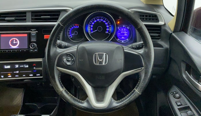 2016 Honda Jazz 1.2 V MT, Petrol, Manual, 99,406 km, Steering Wheel Close Up