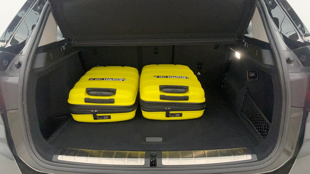 Boot Inside View with Luggage