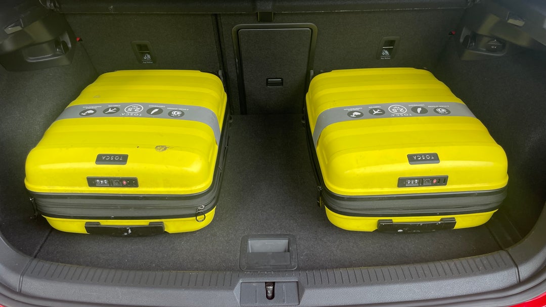 Boot Inside View with Luggage