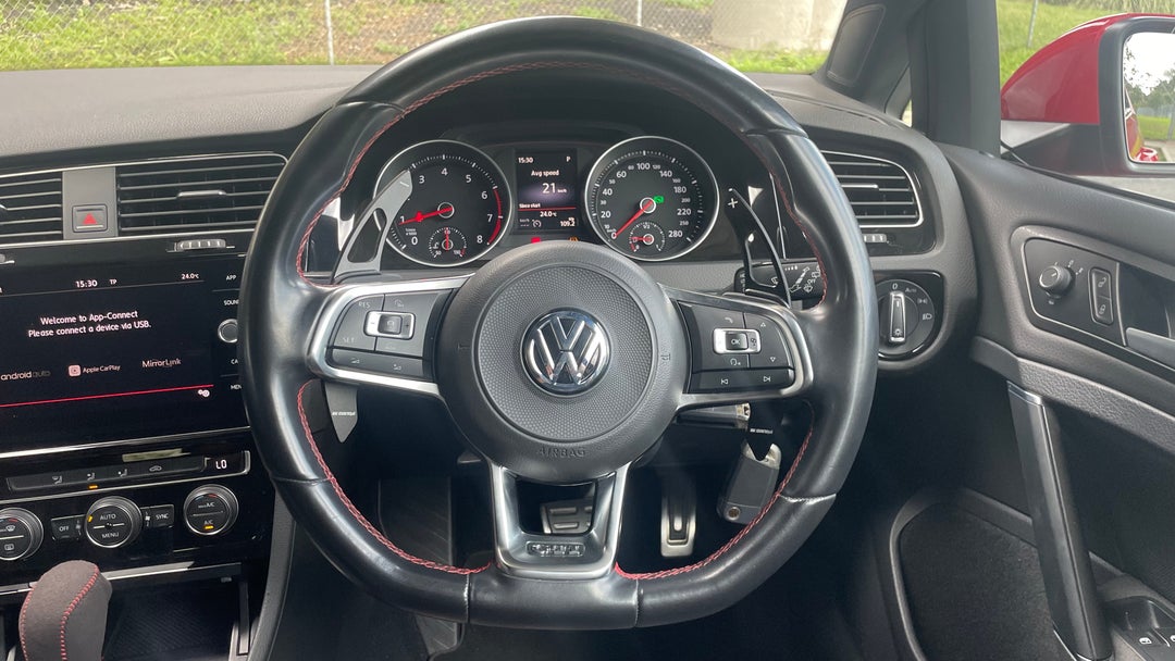 Steering Wheel Close-up