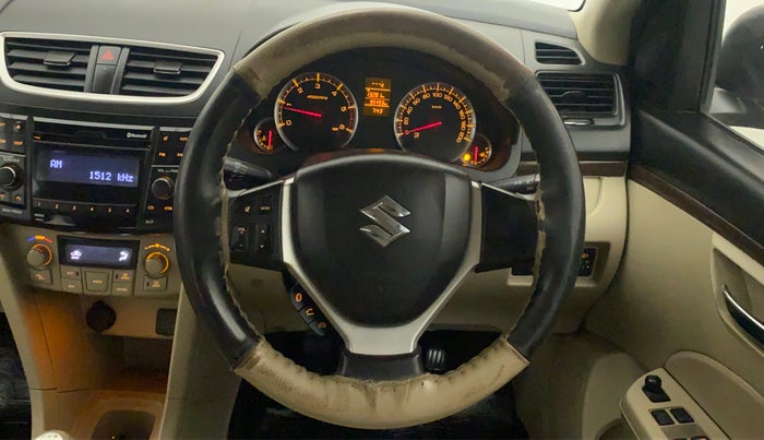 2016 Maruti Swift Dzire ZDI, Diesel, Manual, 95,561 km, Steering Wheel Close Up