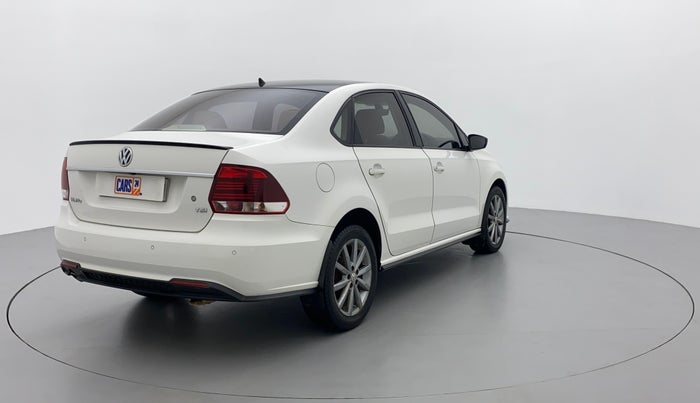 2019 Volkswagen Vento HIGHLINE PLUS 1.2 AT 16 ALLOY, Petrol, Automatic, 67,433 km, Right Back Diagonal