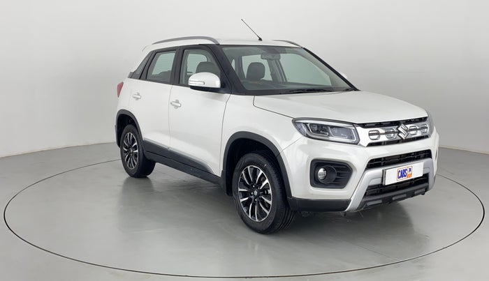 2022 Maruti BREZZA ZXI + AT SMART HYBRID, Petrol, Automatic, 9,124 km, Right Front Diagonal