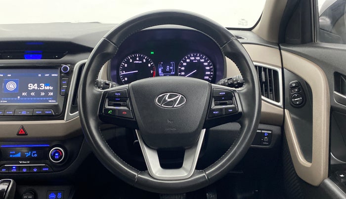 2017 Hyundai Creta 1.6 SX PLUS AUTO PETROL, Petrol, Automatic, 45,708 km, Steering Wheel Close Up