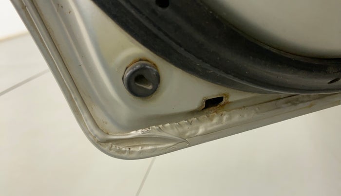 2011 Maruti Alto LXI, Petrol, Manual, 1,07,439 km, Rear left door - Slight discoloration