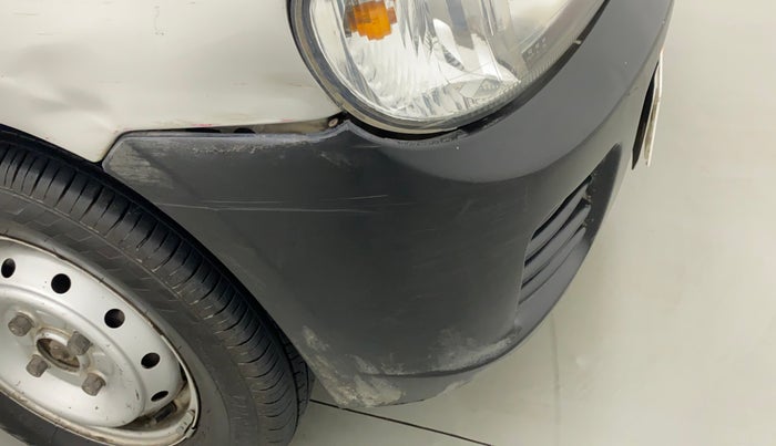 2011 Maruti Alto LXI, Petrol, Manual, 1,07,439 km, Front bumper - Repaired