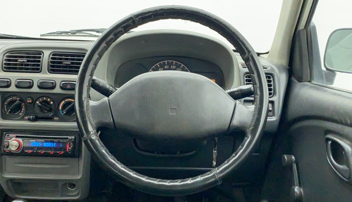 2011 Maruti Alto LXI, Petrol, Manual, 1,07,439 km, Steering Wheel Close Up