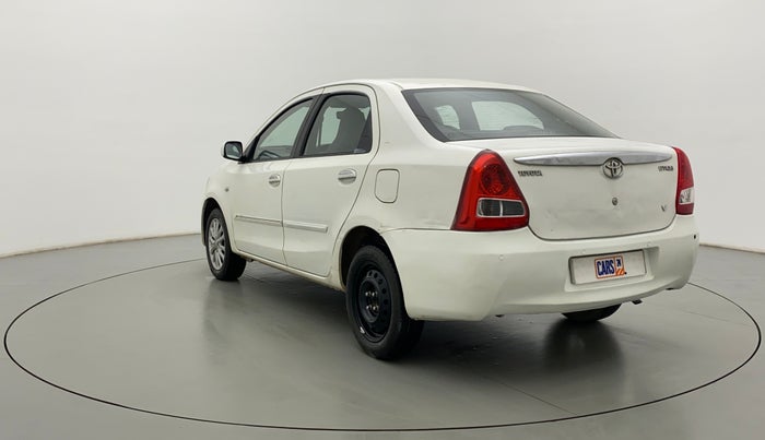 2011 Toyota Etios V, Petrol, Manual, 45,599 km, Left Back Diagonal