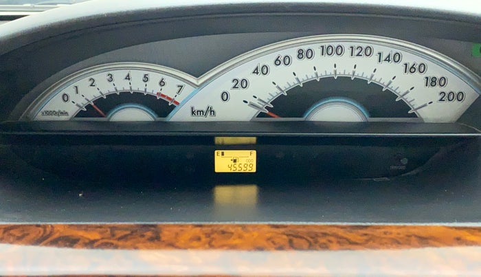 2011 Toyota Etios V, Petrol, Manual, 45,599 km, Odometer Image
