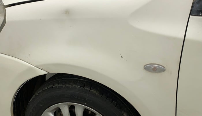 2011 Toyota Etios V, Petrol, Manual, 45,599 km, Left fender - Minor scratches