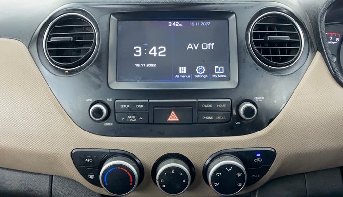 2017 Hyundai Grand i10 SPORTZ (O) 1.2 AT VTVT, Petrol, Automatic, 37,295 km, Air Conditioner