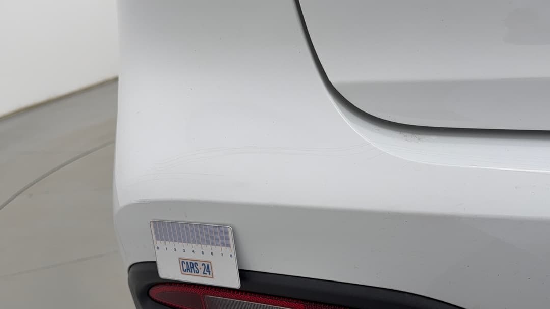 Bumper Rear Paint flaking