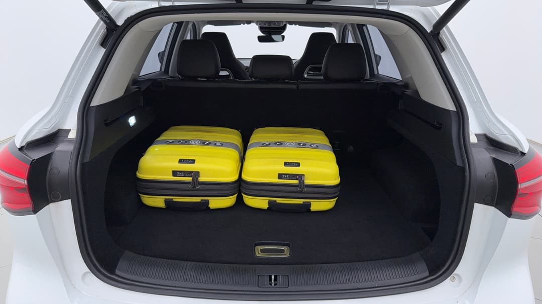Boot Inside View with Luggage