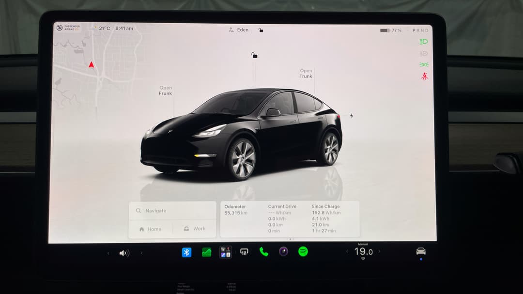2023 Tesla Model Y Rear-wheel Drive, Automatic, 55315 km, Odometer View