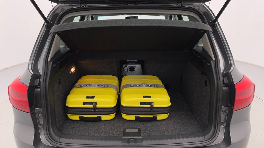 Boot Inside View with Luggage