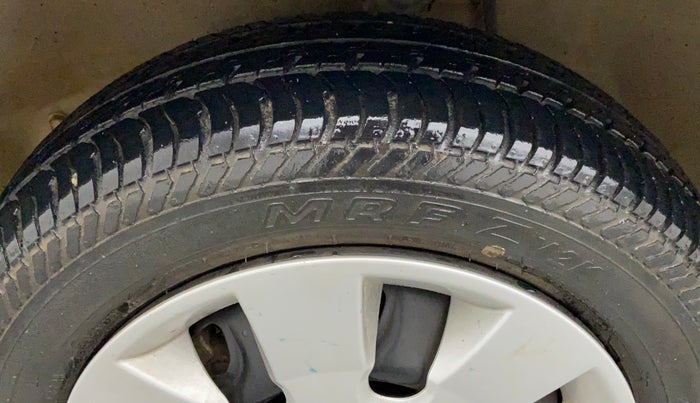 2018 Maruti Alto K10 VXI (O) AMT, Petrol, Automatic, 4,457 km, Left Front Tyre Tread