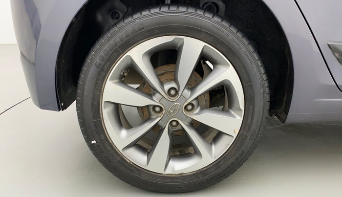 2015 Hyundai Elite i20 ASTA 1.2, Petrol, Manual, 53,857 km, Right Rear Wheel