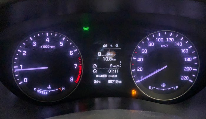 2015 Hyundai Elite i20 ASTA 1.2, Petrol, Manual, 88,718 km, Odometer Image